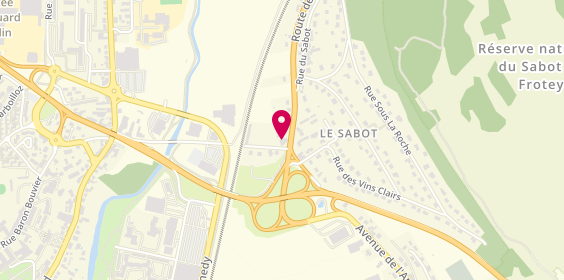 Plan de Eurotel - le Saint Jacques, 2 impasse Bel-Air, 70000 Frotey-lès-Vesoul
