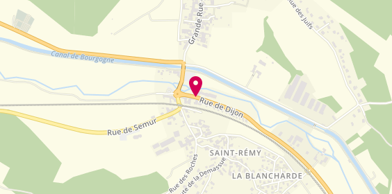 Plan de Au Fournil Remigeois, 6 Bis Rue Dijon, 21500 Saint-Rémy