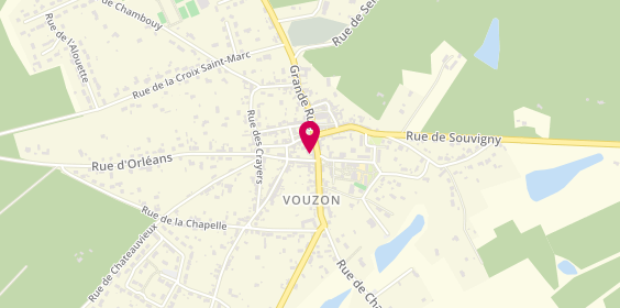 Plan de La Boucherie Vouzonnaise, 39 Rue Grande Rue, 41600 Vouzon