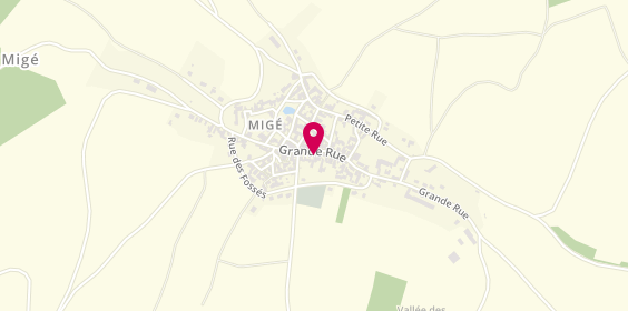 Plan de Le Migeen, 26 Grande Rue, 89580 Migé