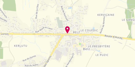 Plan de Boucherie de la Presqu'Ile, 50 Rue Général de Gaulle, 56550 Belz