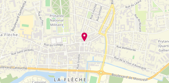 Plan de Boulangerie Patisserie Gasnot, 17 Rue de la Dauversière, 72200 La Flèche