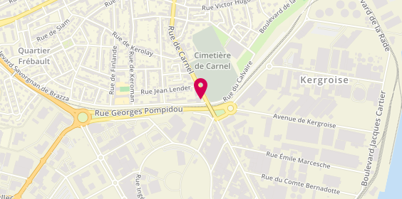 Plan de La Station, 63 Rue de Carnel, 56100 Lorient