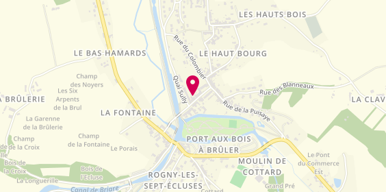 Plan de Loiseleur Gisele, 18 Rue Léon Jaupitre, 89220 Rogny-les-Sept-Écluses