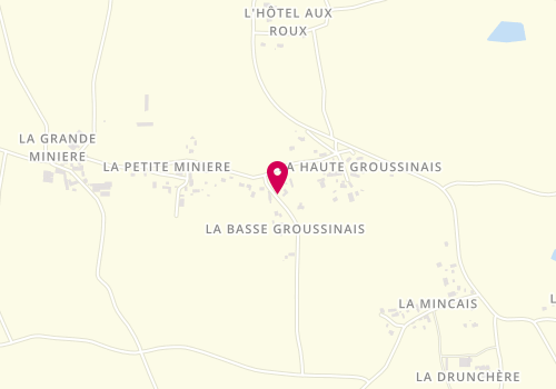 Plan de Le Gascon Traiteur, 86 la Groussinais, 35390 La Dominelais