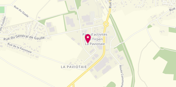 Plan de Au Fournil de St Marcel, Zone Anc. Route de la Paviotaie, 56140 Saint-Marcel