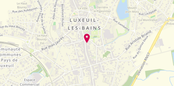 Plan de Le Supreme, 8 Rue Jules Jeanneney, 70300 Luxeuil-les-Bains