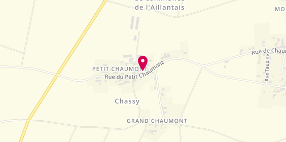 Plan de LALLIER Bruno, 6 le Petit Chaumont, 89110 Chassy