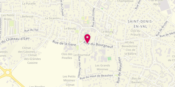 Plan de La Maison RODO, 301 Rue du Bourgneuf, 45560 Saint-Denis-en-Val