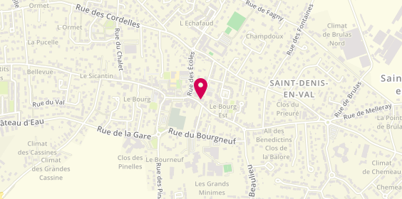 Plan de Cotés Gourmands, 65 Rue de Melleray, 45560 Saint-Denis-en-Val