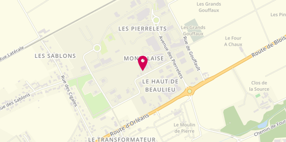 Plan de L'Autrement Traiteur, 7 Rue de Montalaise, 45380 Chaingy