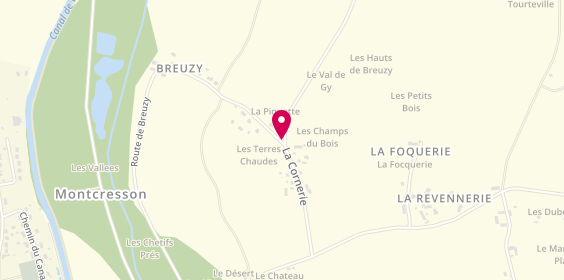 Plan de L'apéro Time de Mélo, 1359 Route de Breuzy, 45700 Montcresson