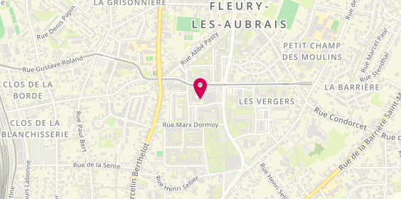 Plan de Boulangerie Pâtisserie Artisanale - Chausson Jean, Centre Commercial Lamballe, 45400 Fleury-les-Aubrais