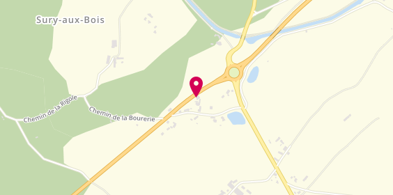 Plan de Le Pont des Beigners, 31 Route Nationale 60, 45530 Sury-aux-Bois