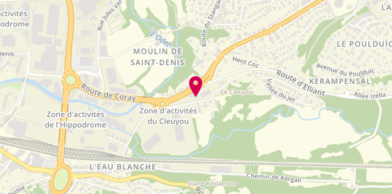 Plan de Atelier de Cornouaille, 3 Route du Cleuyou, 29500 Ergué-Gabéric