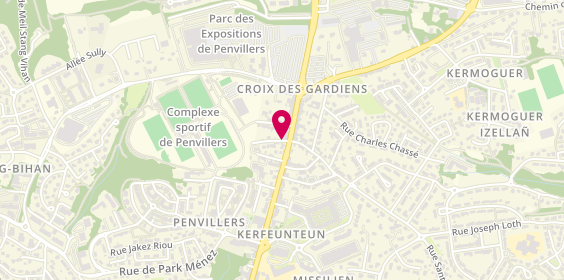 Plan de Boucherie Millour, 97 Avenue de la France Libre, 29000 Quimper