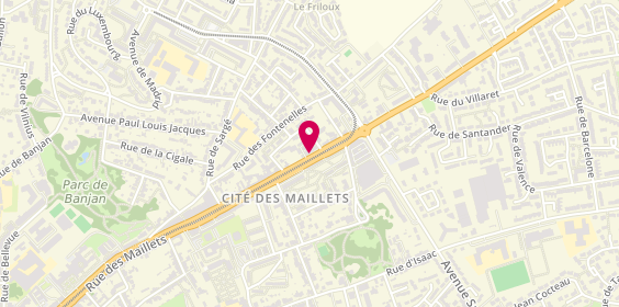 Plan de Boucherie Ramage, 217 Rue des Maillets, 72000 Le Mans