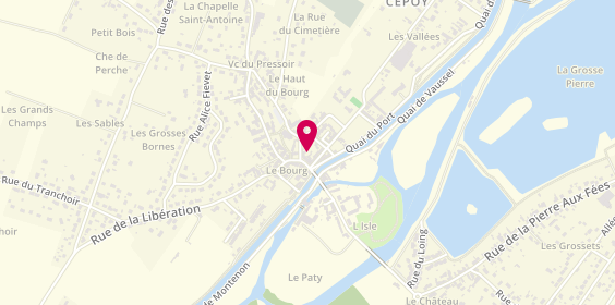 Plan de L'Artisan Boucher, 8 Place Saint Loup, 45120 Cepoy