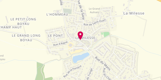 Plan de Boucherie Charcuterie, 10 Rue de Sillé, 72650 La Milesse