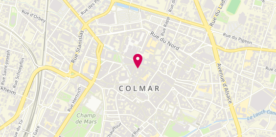 Plan de Poulaillon, 39 Rue des Clefs, 68000 Colmar