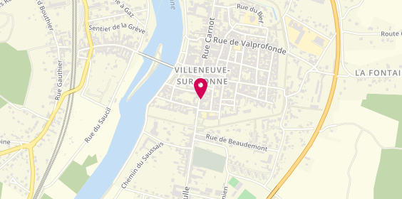 Plan de Le Fournil, 16 Rue Carnot, 89500 Villeneuve-sur-Yonne