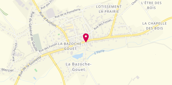 Plan de Charcuterie Bazochienne Traiteur, 38 Rue du Général Leclerc, 28330 La Bazoche-Gouet