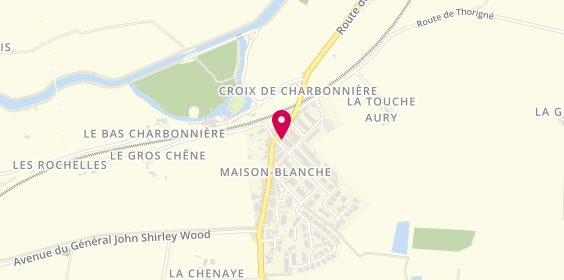 Plan de Boulangerie, Pâtisserie Maison Fraudin, 1 Rue du Halage, 35760 Saint-Grégoire