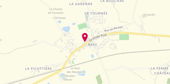 Plan de Le Bréen, 11 Grande Rue, 53150 Brée