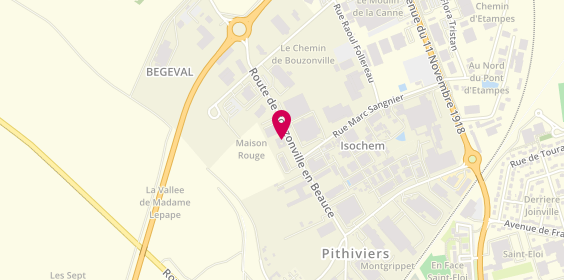 Plan de Cuisine Centrale d'Api Restauration - Comme à la maison, Route de Bouzonville en Beauce, 45300 Pithiviers