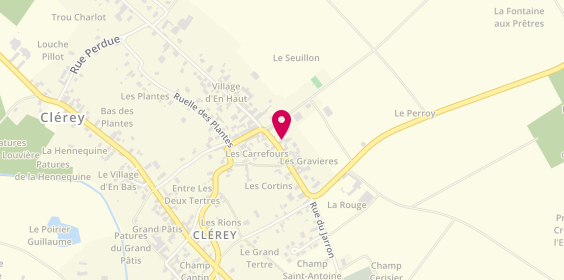Plan de CHAMPAGNE Martial, 3 Rue du Lac, 10390 Clérey