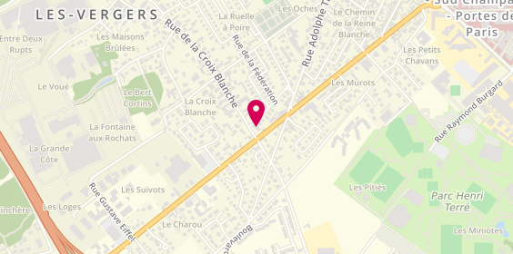 Plan de Rif Boucherie, 45 Rue de la Croix Blanche, 10120 Saint-André-les-Vergers
