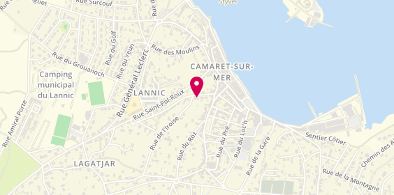 Plan de Chez Bos, 5 Rue de la Somme, 29570 Camaret-sur-Mer
