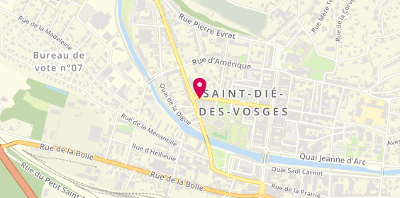 Plan de Cassis Framboise, 35 Rue Stanislas, 88100 Saint-Dié-des-Vosges