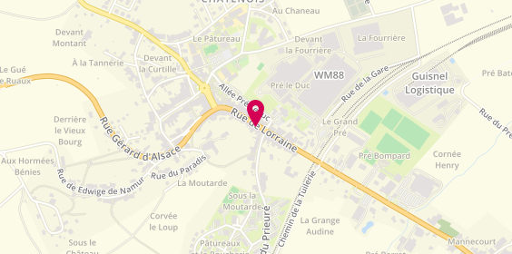 Plan de Maison Devillard, 26 Rue de Lorraine, 88170 Châtenois