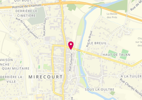 Plan de Le Chaudron, 9 avenue Gambetta, 88500 Mirecourt