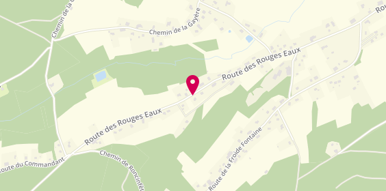 Plan de PREVOT Olivier, 1435 Route Rouges Eaux, 88470 La Bourgonce