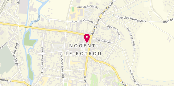 Plan de Du Peps, 17 Place Saint Pol, 28400 Nogent-le-Rotrou