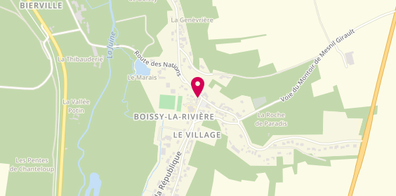 Plan de Au Repos de la Vallée, 2 Rue de la République, 91690 Boissy-la-Rivière