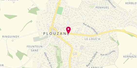Plan de Le Fournil de Florian, 11 Route la Trinité, 29280 Plouzané