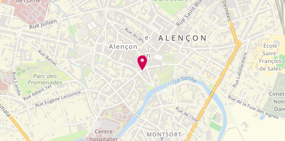 Plan de Boucherie Ragot, 79 Grande Rue, 61000 Alençon