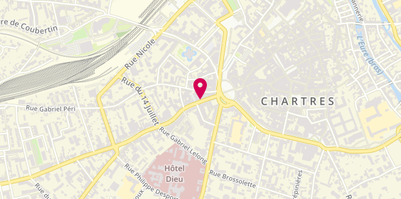 Plan de Charcuterie Manoury, 22 Rue du Grand Faubourg, 28000 Chartres