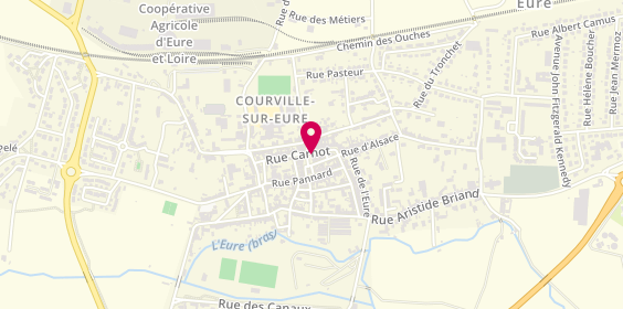 Plan de LECOINTRE Gilles, 12 place des Fusillés la Résistance, 28190 Courville-sur-Eure