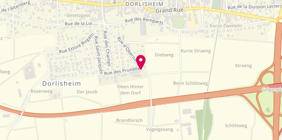 Plan de La Terrine Traiteur, 16 Rue d'Obernai, 67120 Dorlisheim