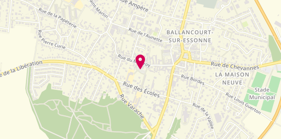 Plan de Aux Delices du Fournil, 29 Rue du Martroy, 91610 Ballancourt-sur-Essonne