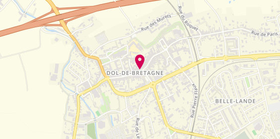 Plan de Boucherie Charcuterie Doloise, 6 grande Rue des Stuarts, 35120 Dol-de-Bretagne