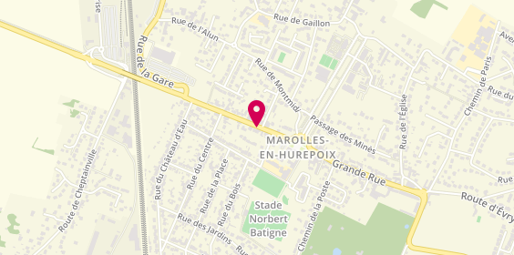 Plan de La Dolce Vita, 11 avenue Charles de Gaulle, 91630 Marolles-en-Hurepoix
