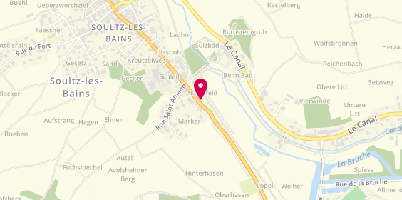 Plan de Pâtisserie Klugesherz, 43 Rue de Molsheim, 67120 Soultz-les-Bains