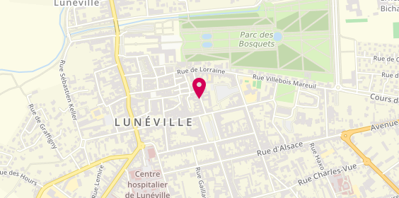 Plan de Boulangerie au Coin du Four, 13 Rue du Général Leclerc, 54300 Lunéville
