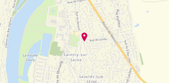 Plan de Mets Tendances, 2 Chemin du Gigot, 91250 Saintry-sur-Seine