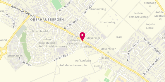 Plan de Boulangerie label époque, 29 Route de Saverne, 67205 Oberhausbergen